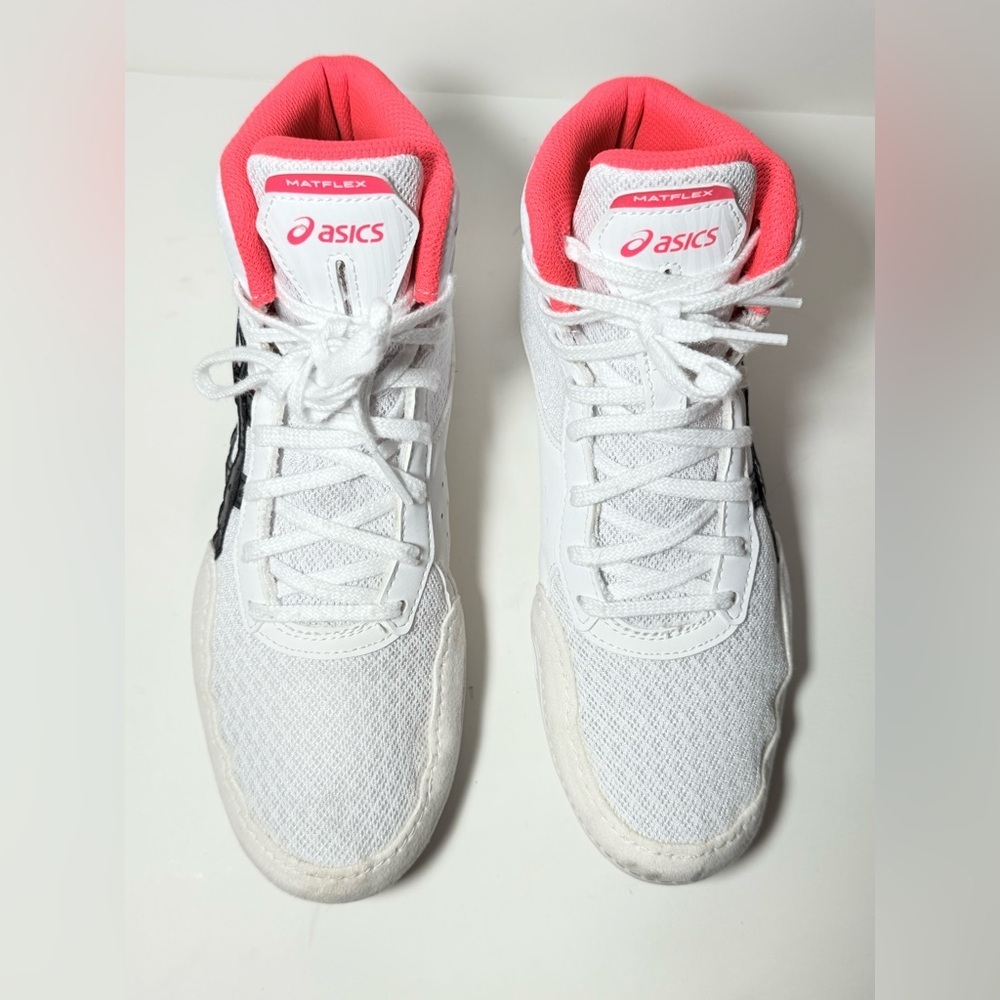 Wrestling shoes ASICS Matflex 6- White - Picture 4 of 9